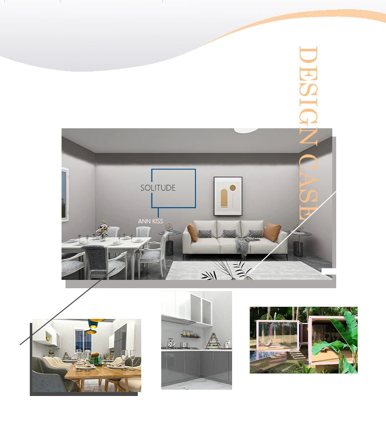 Casa móvil pequeña de lujo Villa casa modular Malasia en venta prefabricada