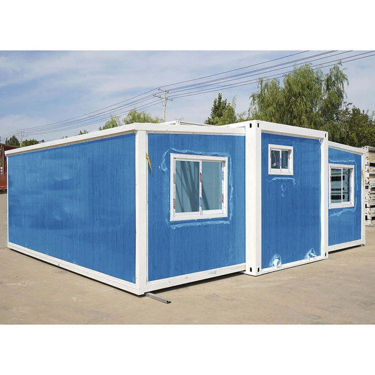 Casa plegable de 20 pies, de dos pisos, prefabricada, para contenedores.
