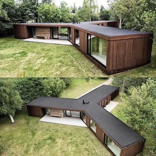 Fabricante de casas prefabricadas modulares de lujo hechas a medida en China